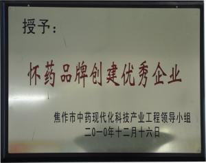 懷藥品牌創(chuàng)建***企業(yè)